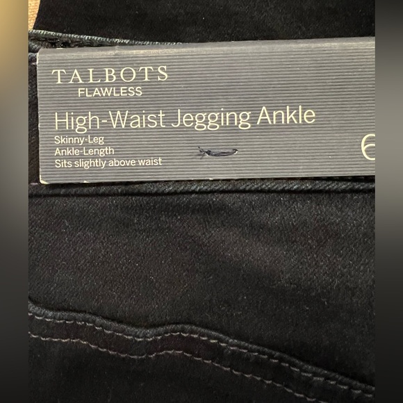 Talbots Flawless High-Waisted Jegging Ankle Size 6 NWT - Picture 7 of 12
